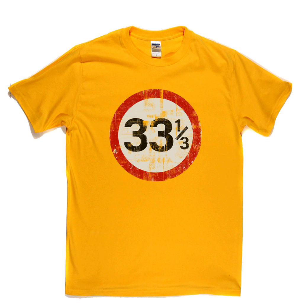 Speed Limit 33 1/3 UK T-Shirt product image 9