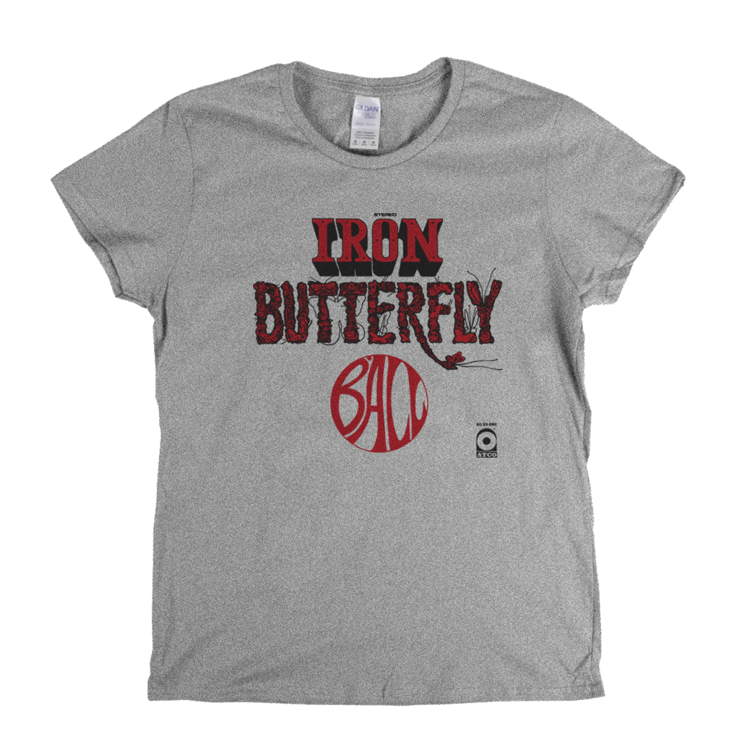 Iron Butterfly Ball Womens T-Shirt product image 1