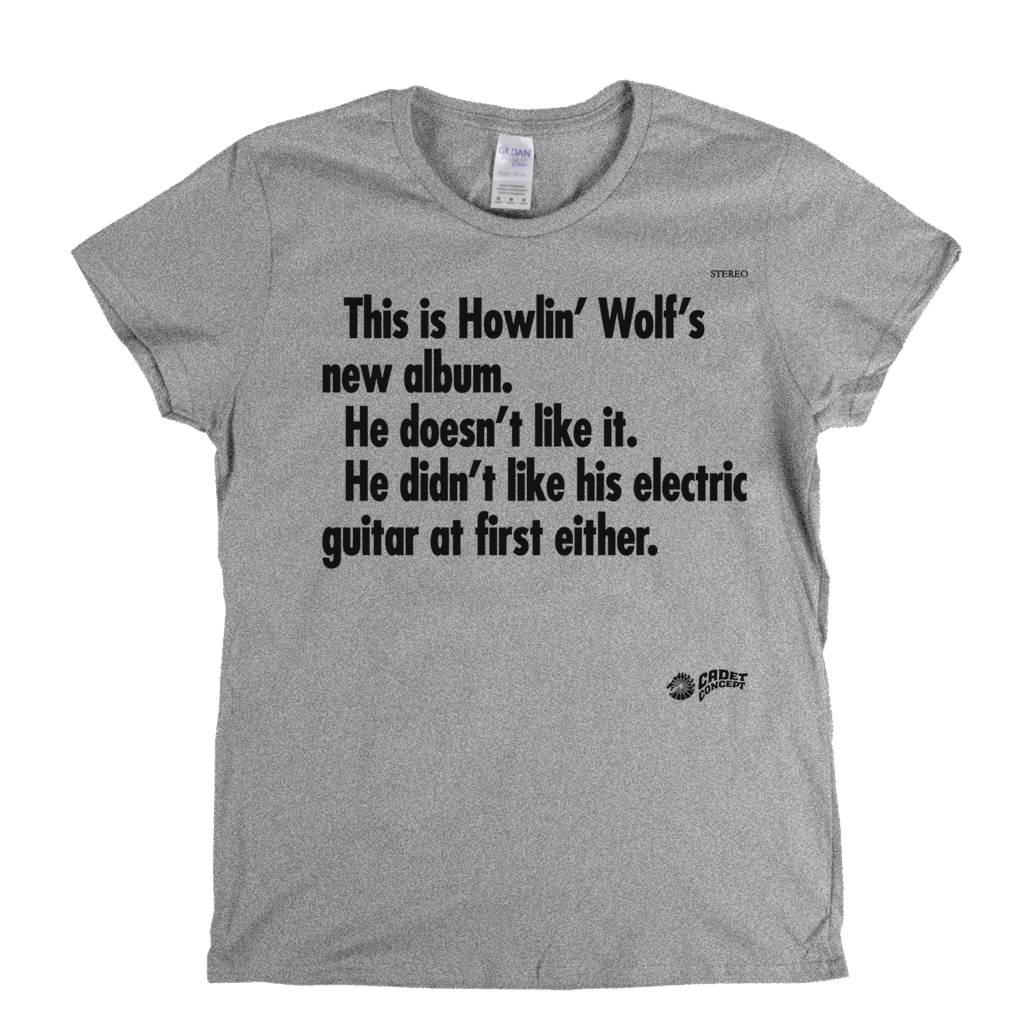 Howlin Wolf - This Is Wolf's New Album Womens T-Shirt product image 1