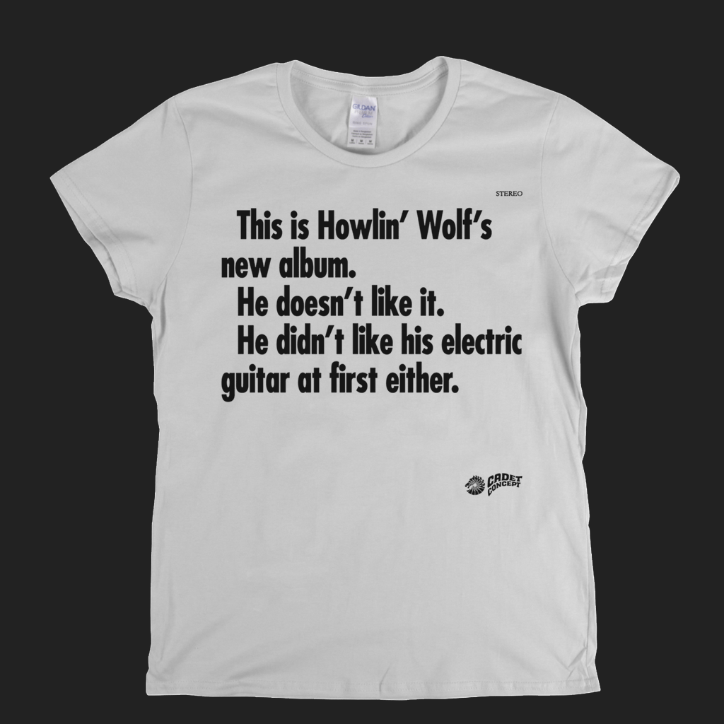 Howlin Wolf - This Is Wolf's New Album Womens T-Shirt product image 2