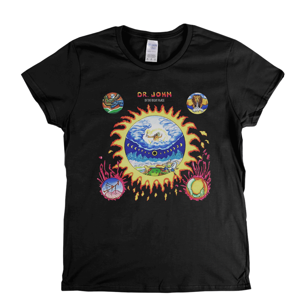 Dr John In The Right Place Womens T-Shirt product image 1