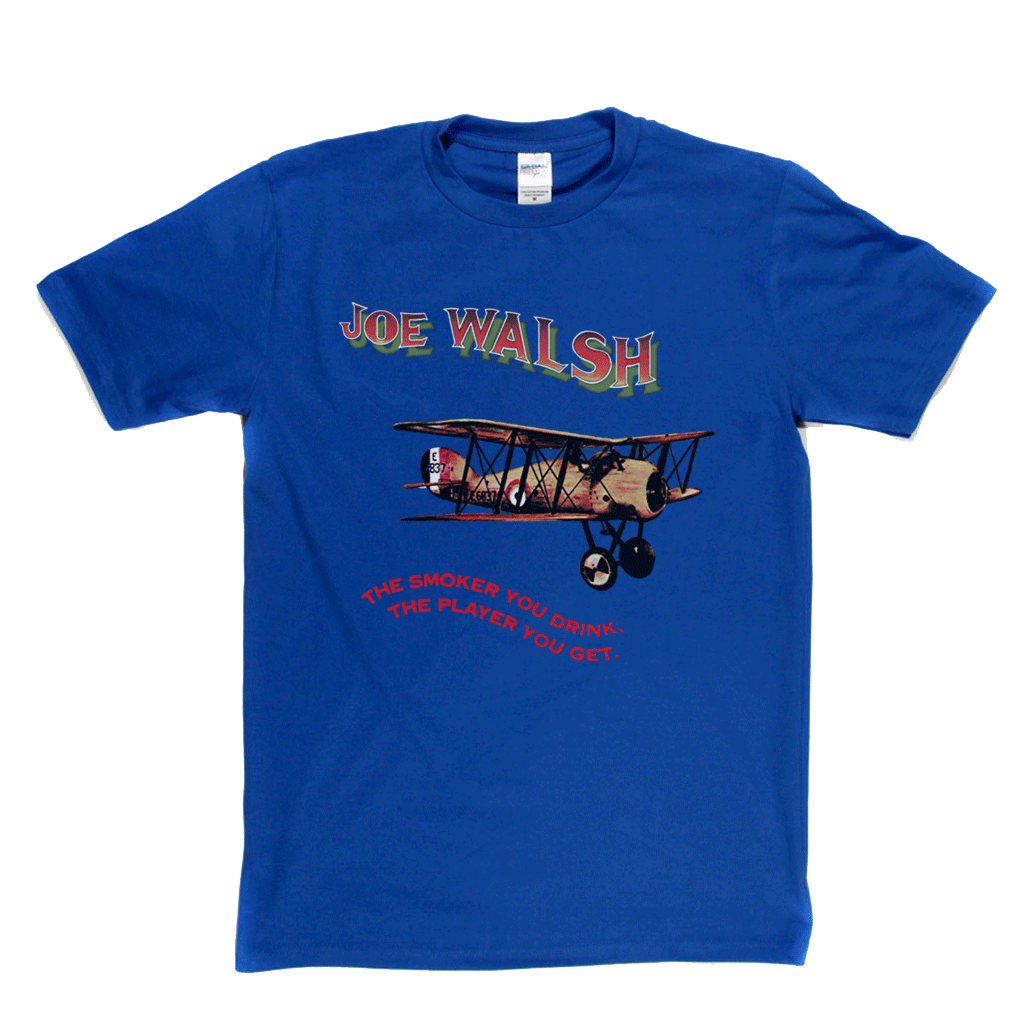 Joe Walsh The Smoker You Drink T-Shirt product image 2