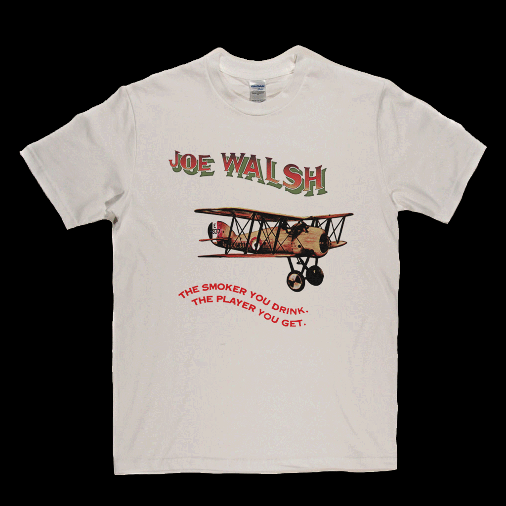 Joe Walsh The Smoker You Drink T-Shirt product image 4