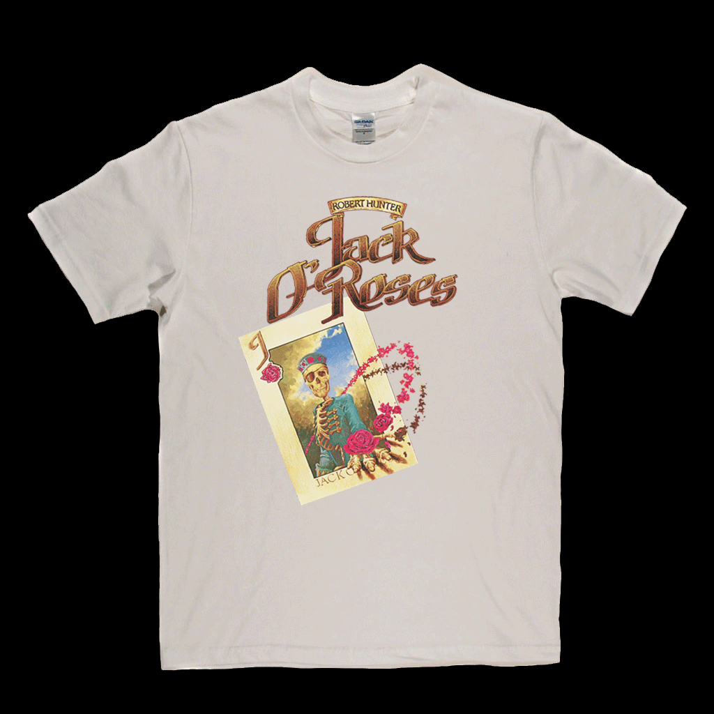 Robert Hunter Jack O Roses T-Shirt product image 5