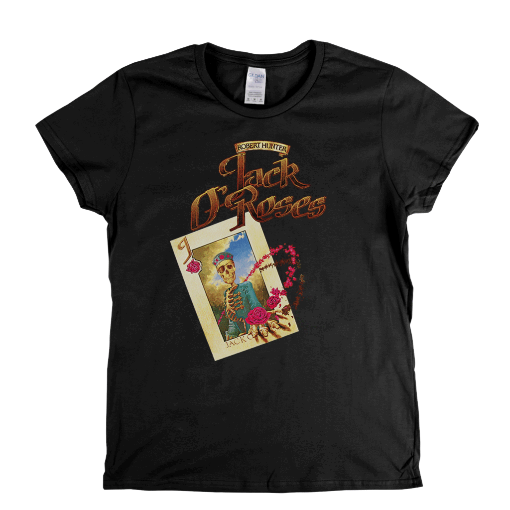 Robert Hunter Jack O Roses Womens T-Shirt product image 1