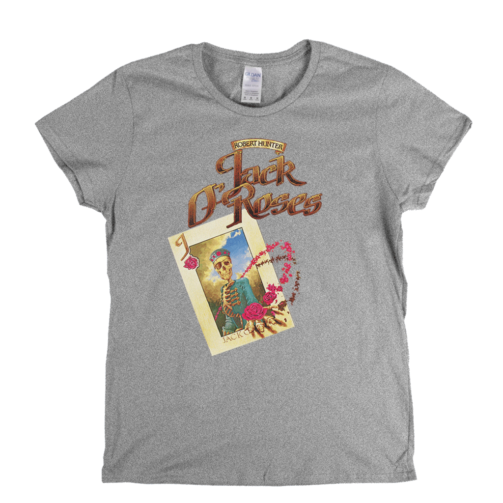 Robert Hunter Jack O Roses Womens T-Shirt product image 2
