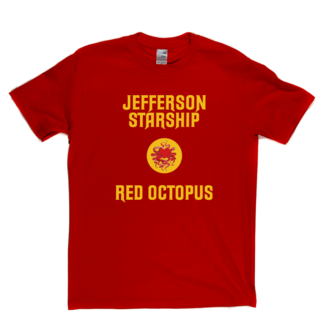 Jefferson Starship Red Octopus T-Shirt product image 1