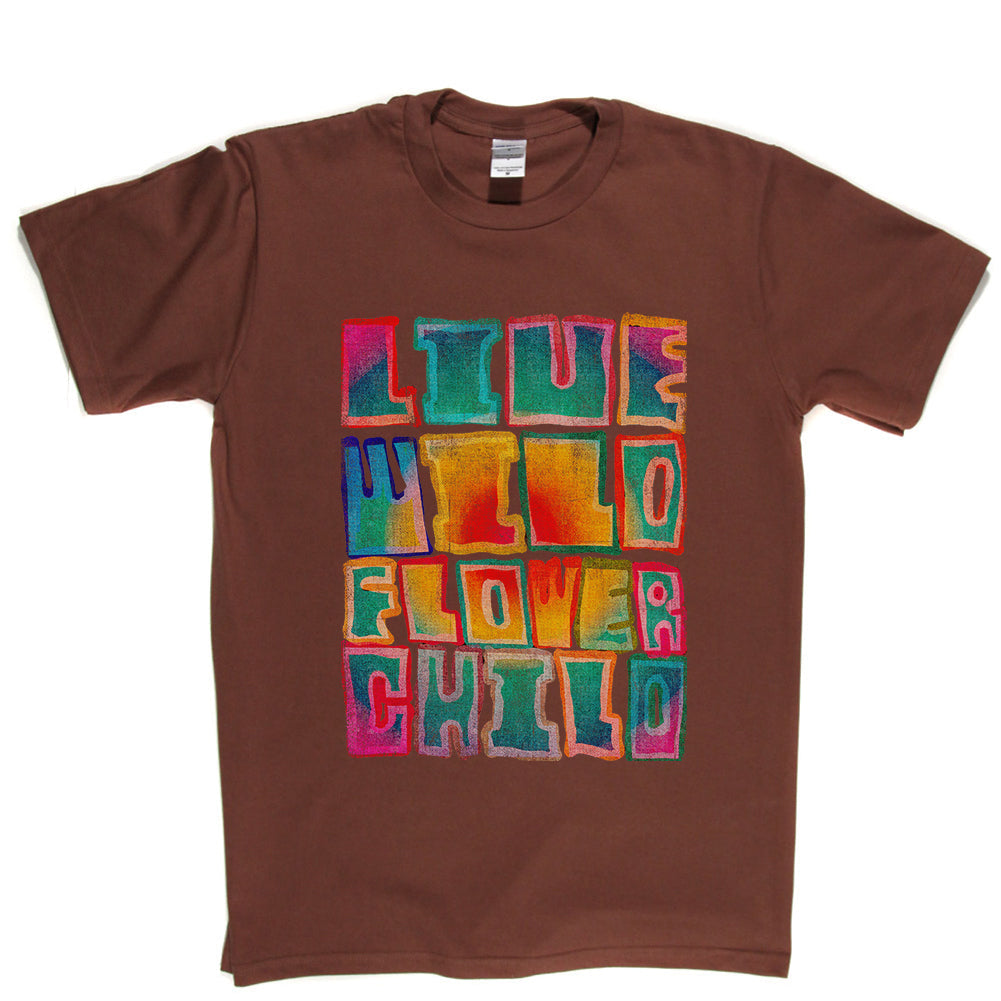 Live Wild Flower Child T-shirt product image 6