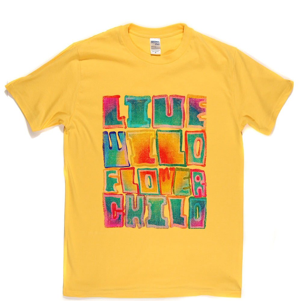Live Wild Flower Child T-shirt product image 3