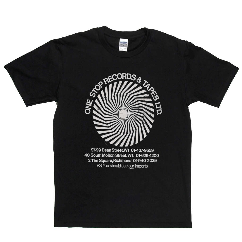 One Stop Records And Tapes Ltd T-Shirt product image 2