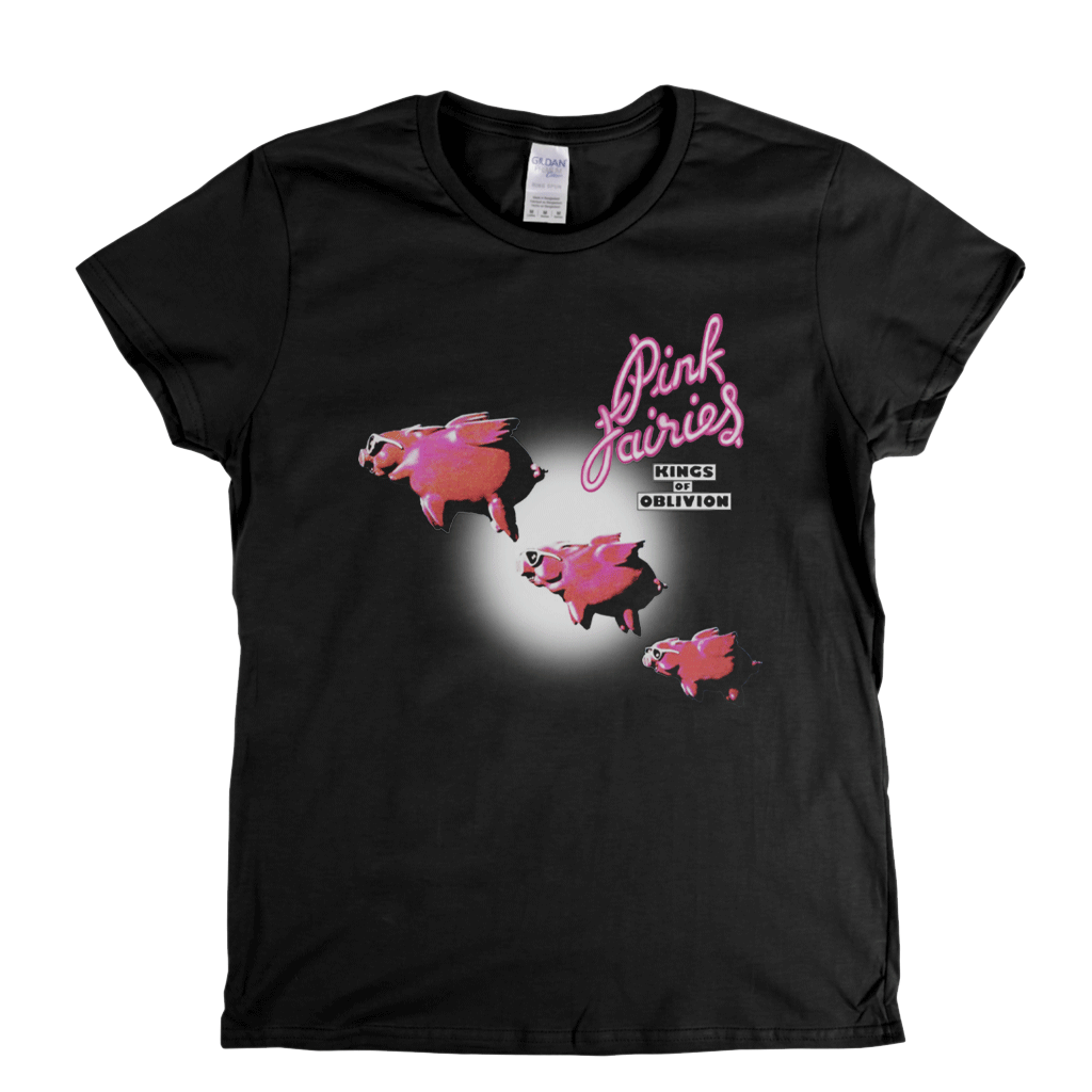 Pink Fairies Kings Of Oblivion Womens T-Shirt product image 1