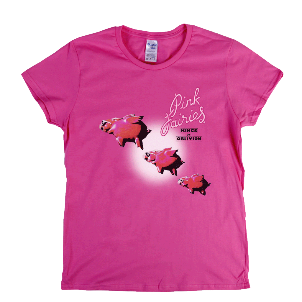 Pink Fairies Kings Of Oblivion Womens T-Shirt product image 2