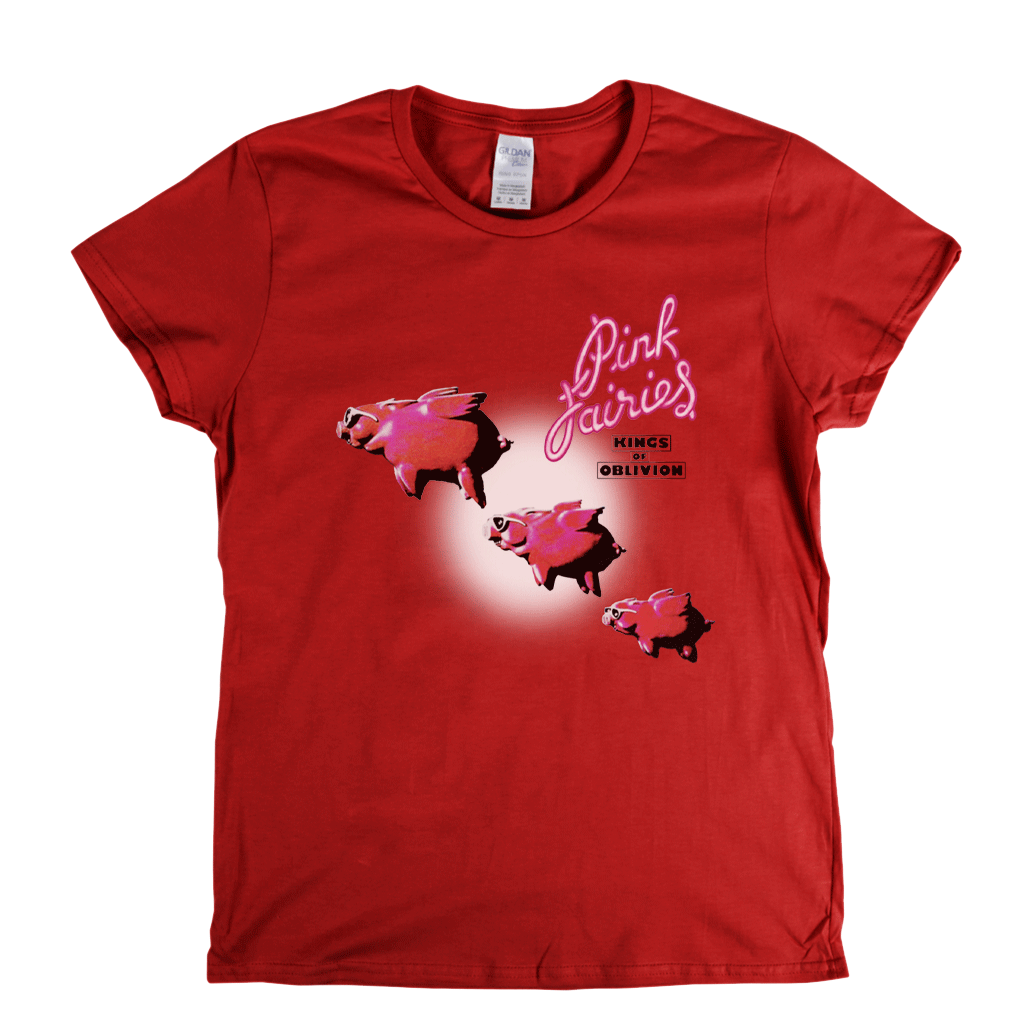 Pink Fairies Kings Of Oblivion Womens T-Shirt product image 4