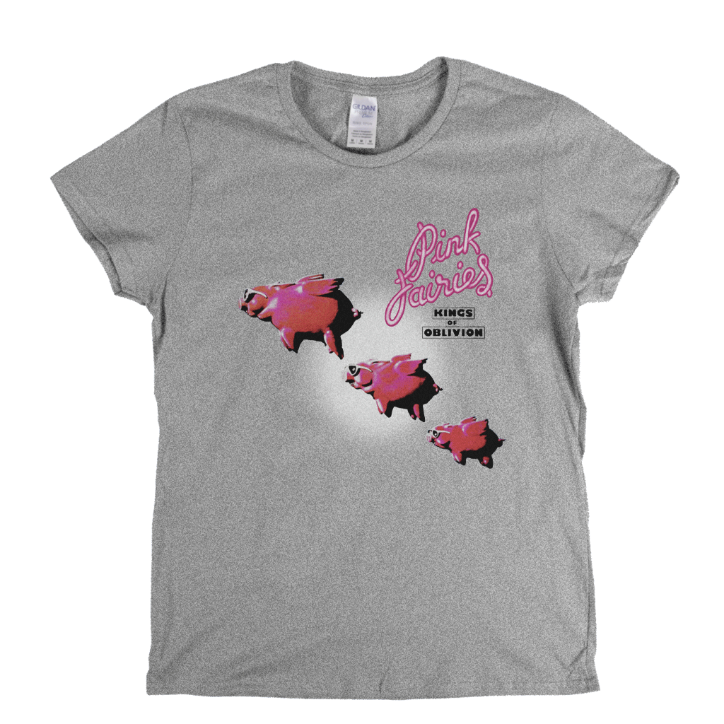 Pink Fairies Kings Of Oblivion Womens T-Shirt product image 3