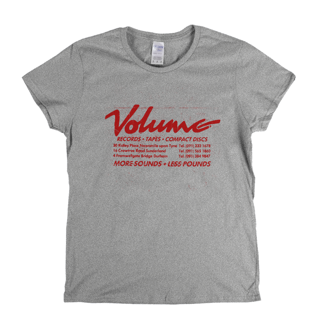 Volume Records Tapes Compact Discs Womens T-Shirt product image 4