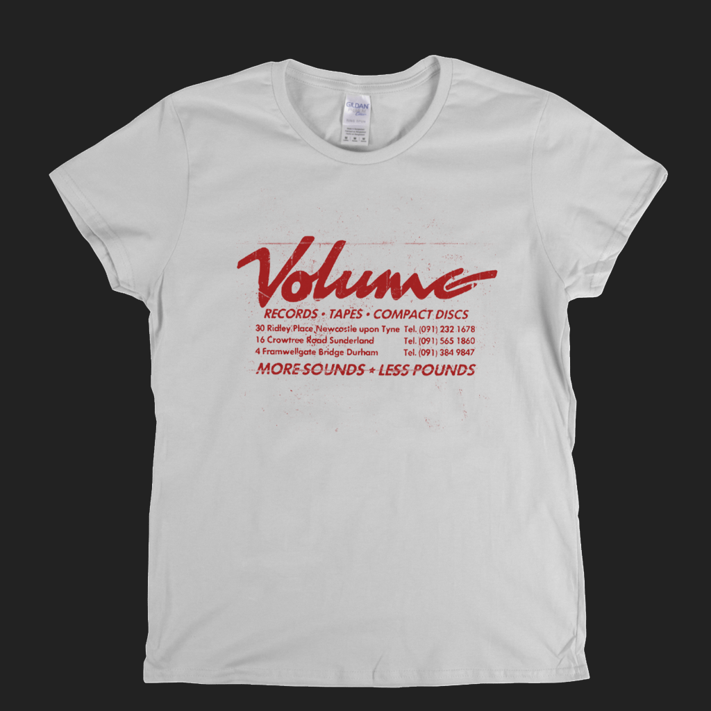 Volume Records Tapes Compact Discs Womens T-Shirt product image 1
