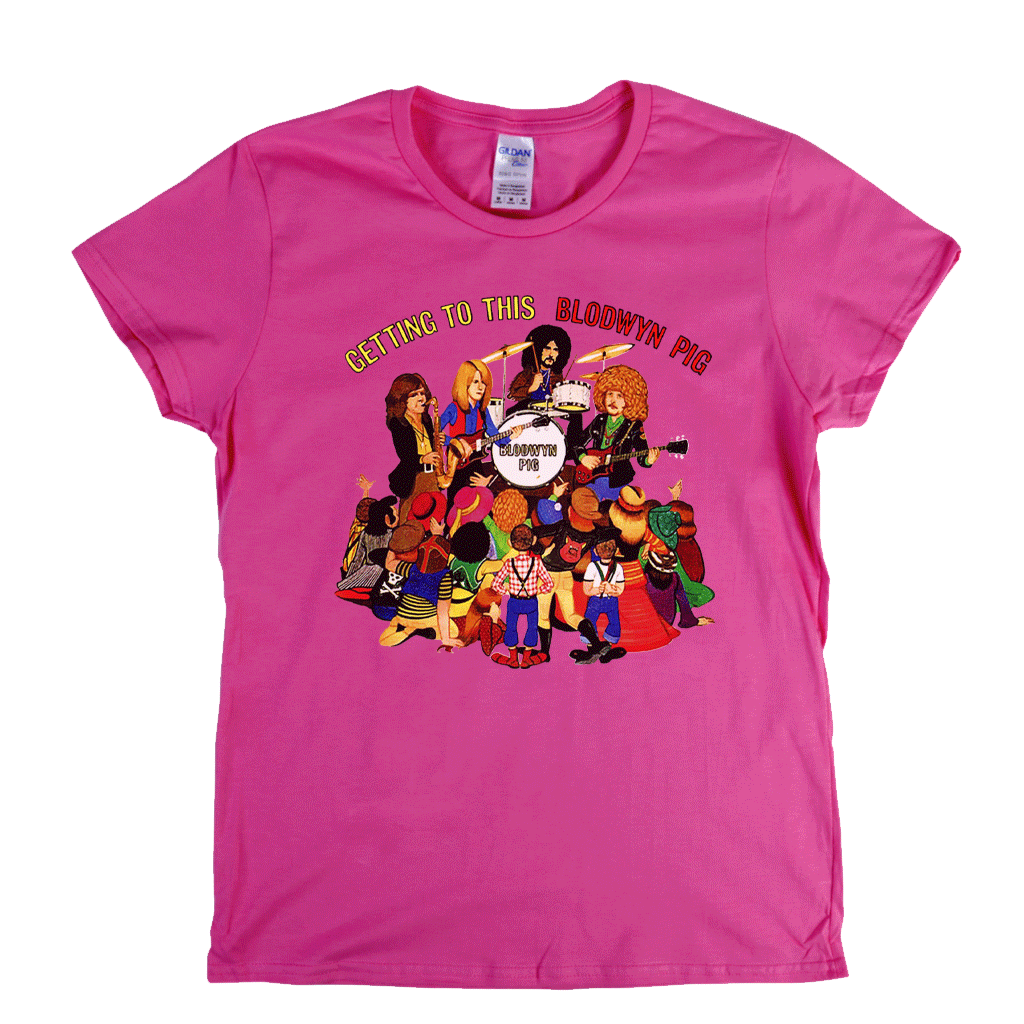 Blodwyn Pig Getting To This Womens T-Shirt product image 4