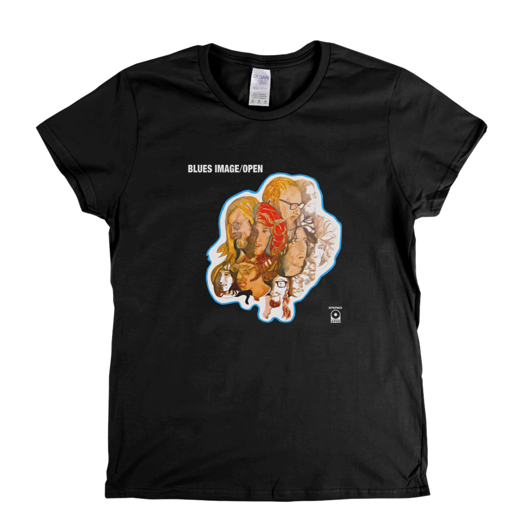 Blues Image Open Womens T-Shirt product image 1