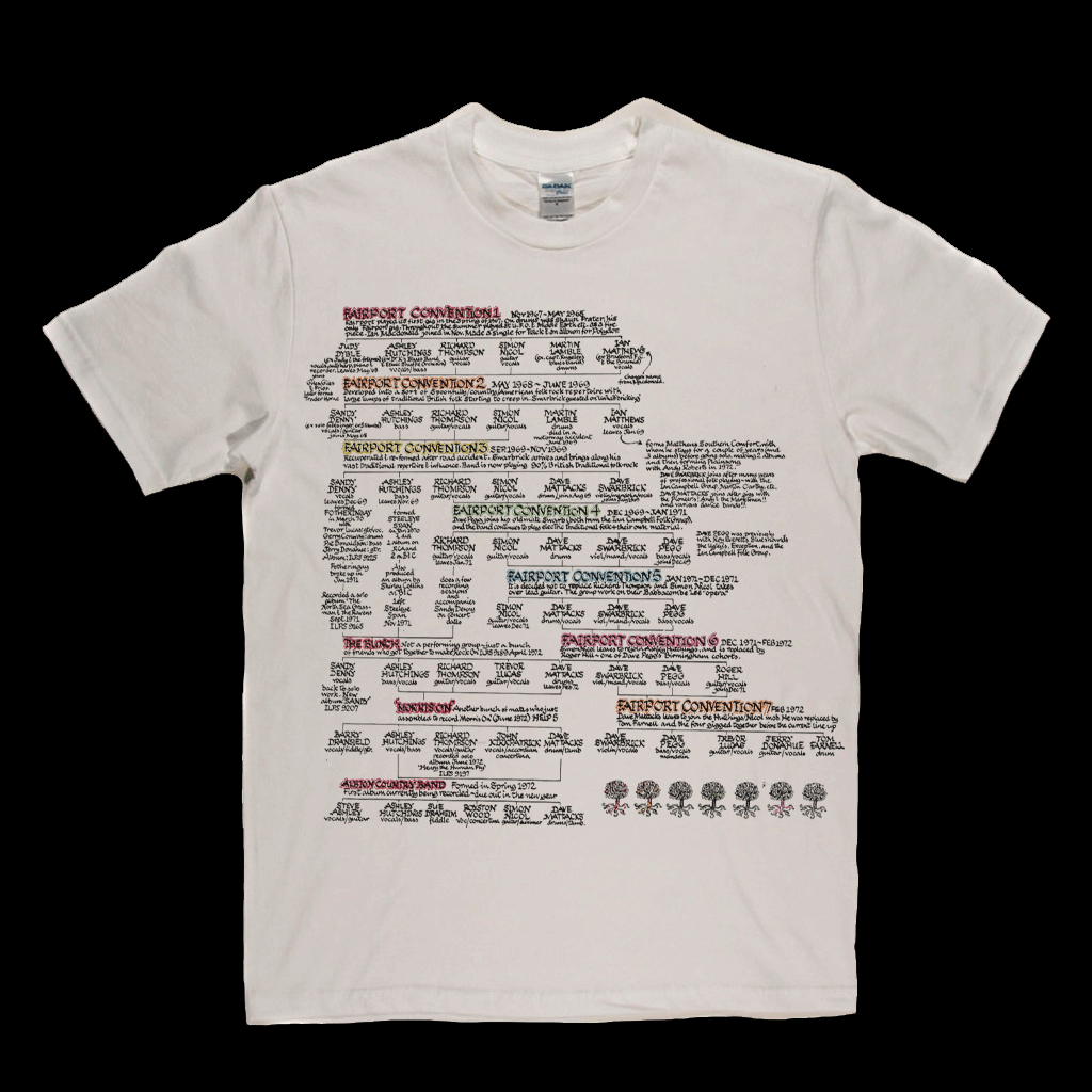 Fairport Convention - History Of T-Shirt product image 3