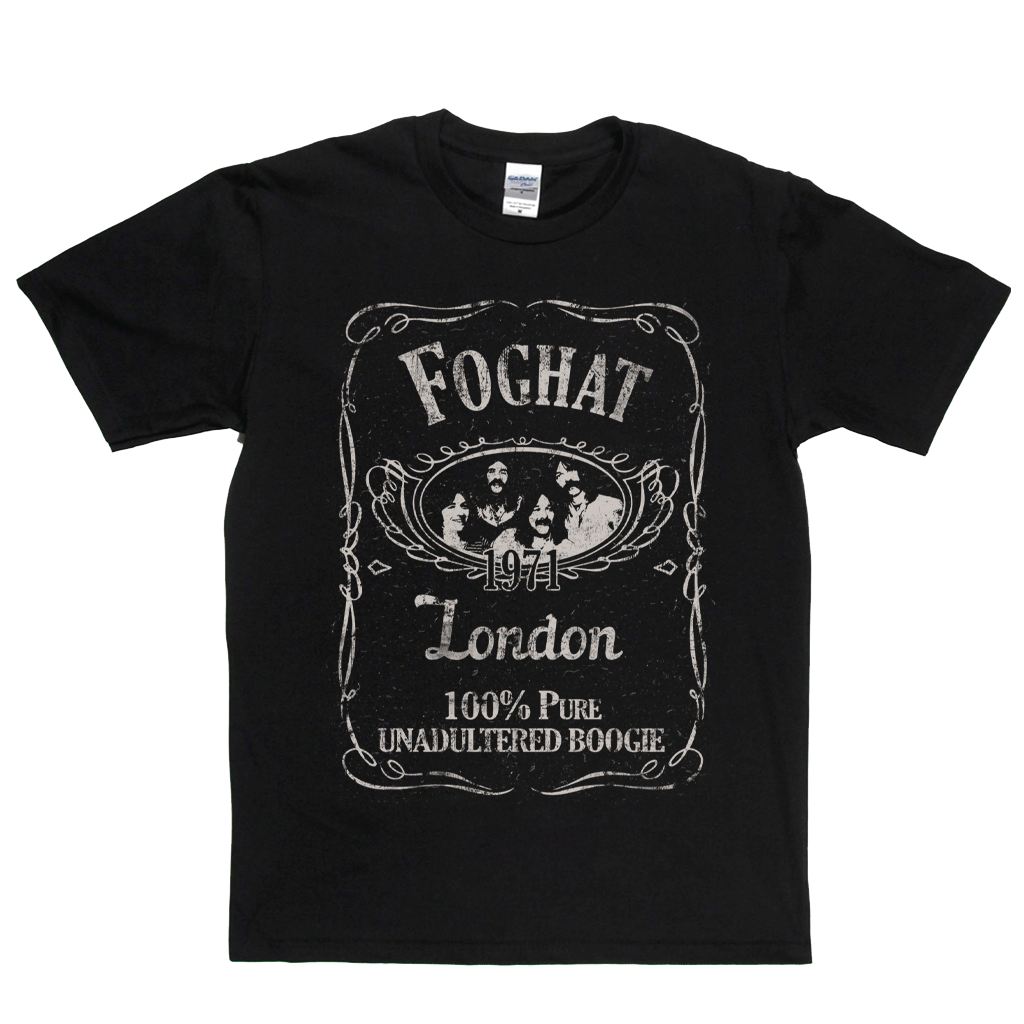Foghat Liquor Label T-Shirt product image 2