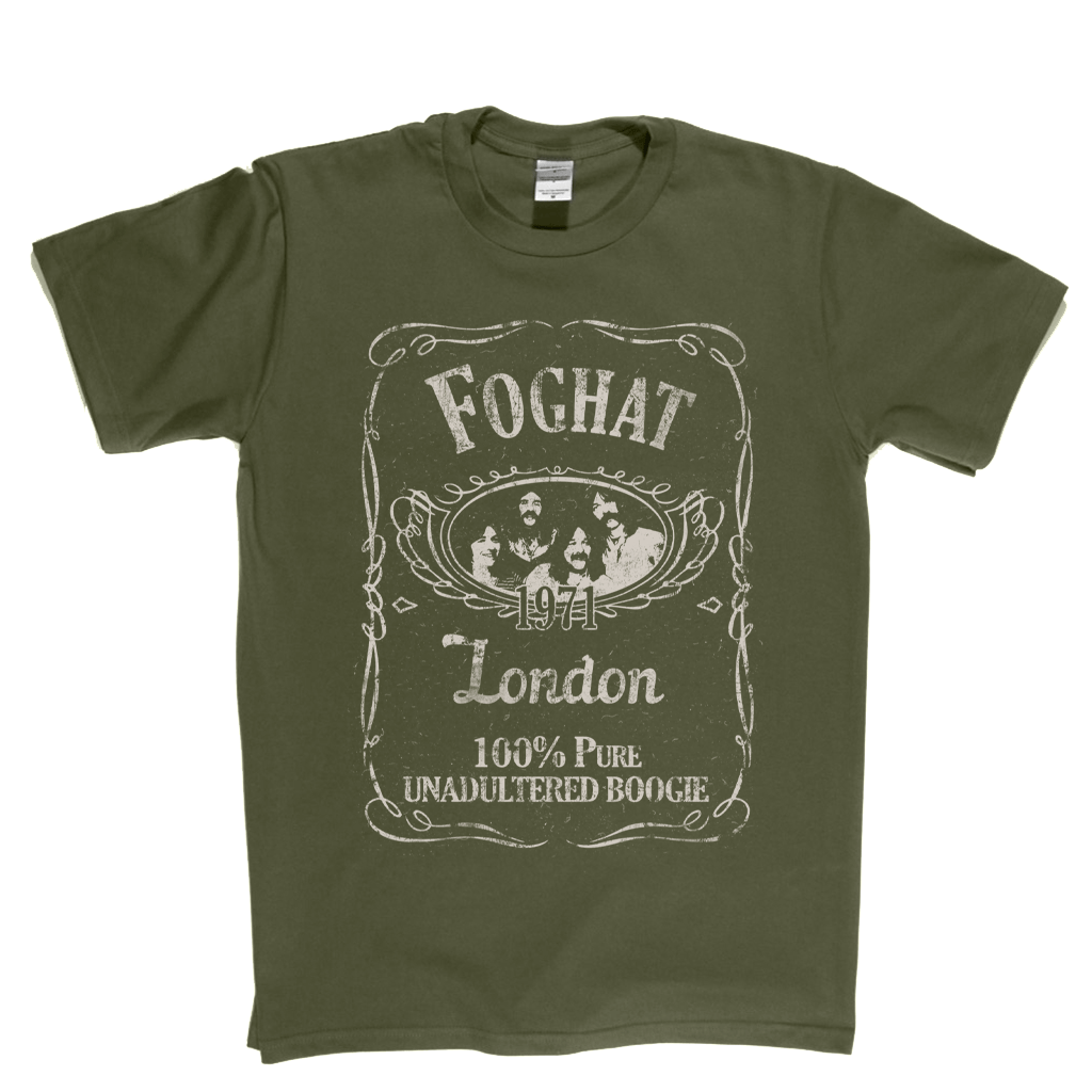 Foghat Liquor Label T-Shirt product image 3
