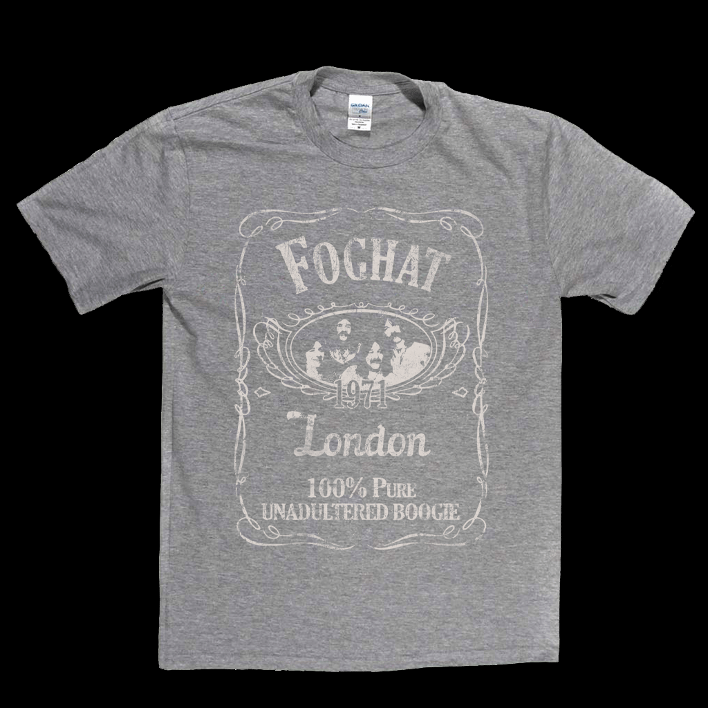 Foghat Liquor Label T-Shirt product image 5
