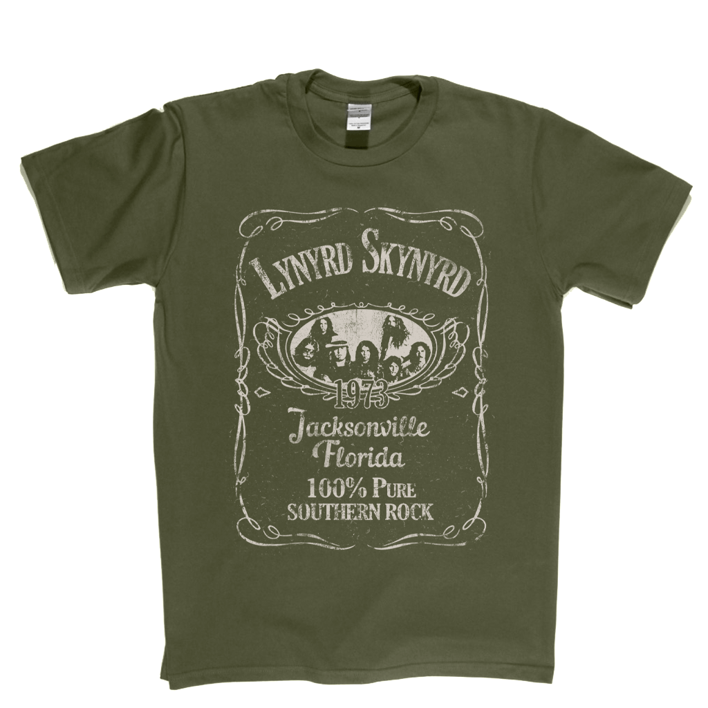 Lynyrd Skynyrd Liquor Label T-Shirt product image 2