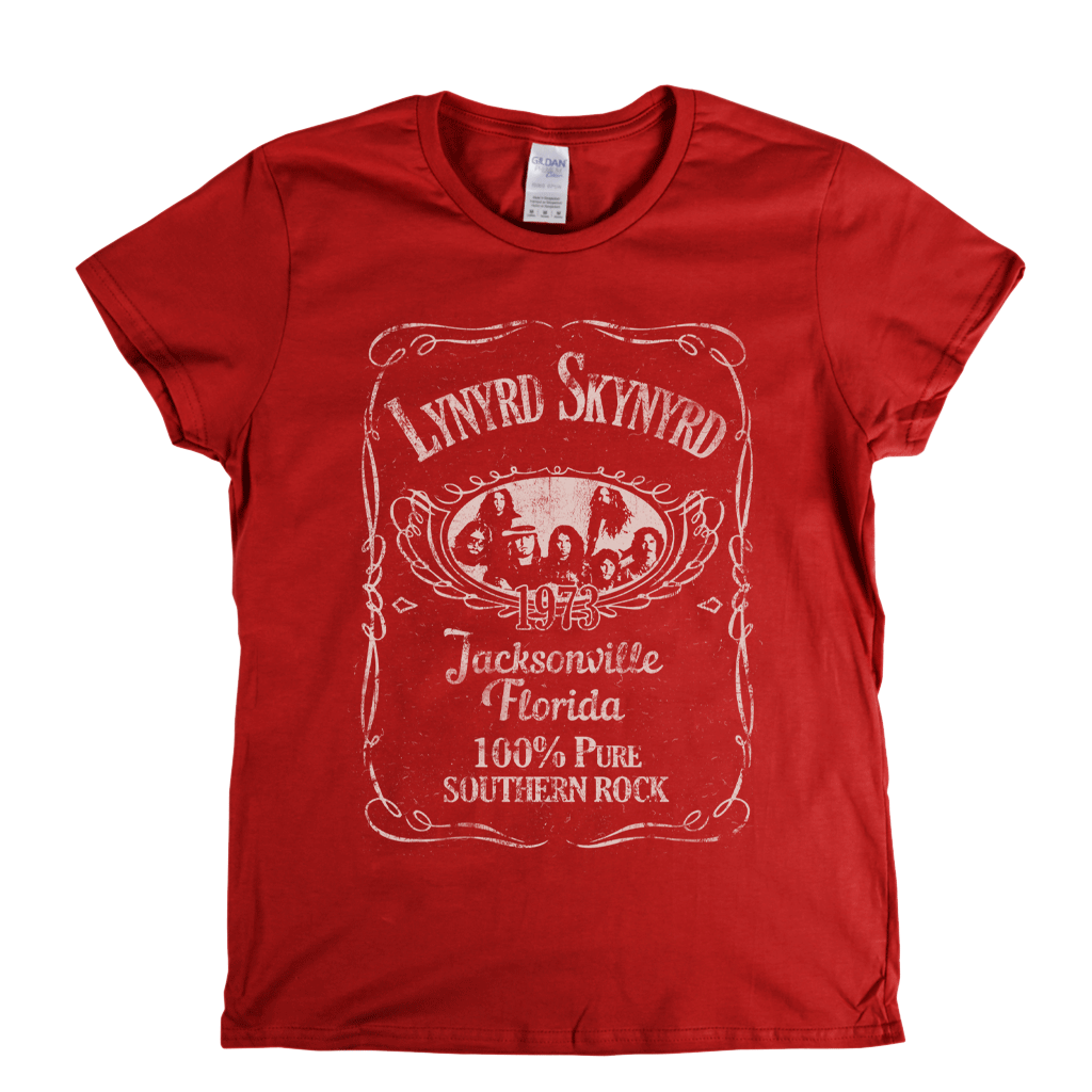 Lynyrd Skynyrd Liquor Label Womens T-Shirt product image 3