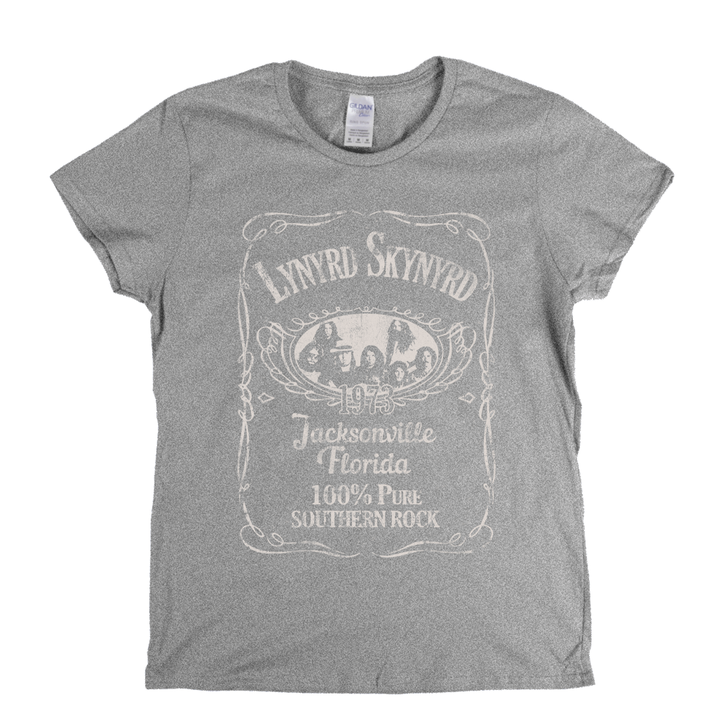 Lynyrd Skynyrd Liquor Label Womens T-Shirt product image 2
