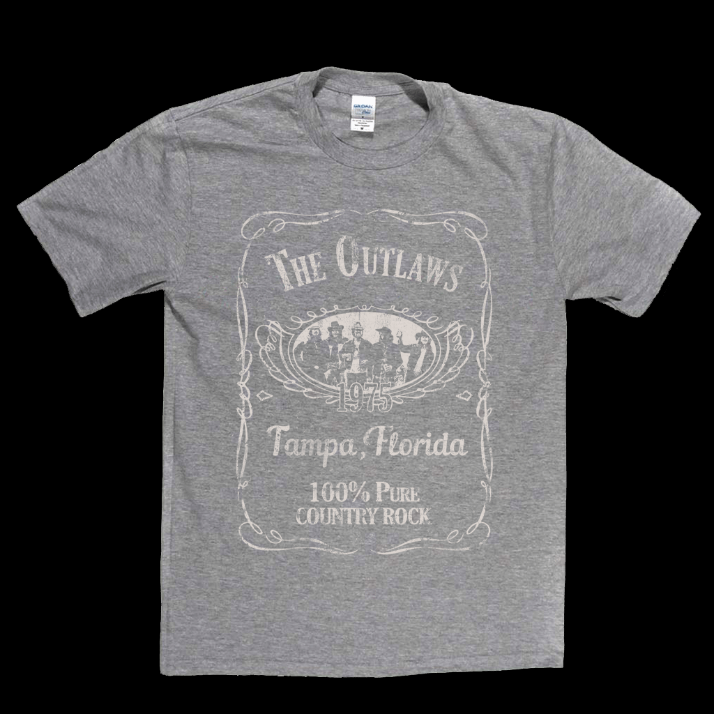 The Outlaws Liquor Label T-Shirt product image 5