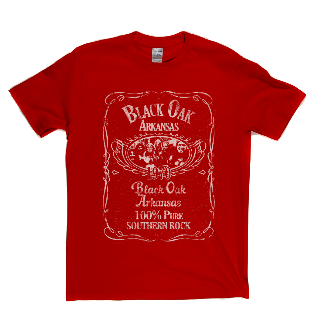 Black Oak Arkansas Liquor Label T-Shirt product image 3