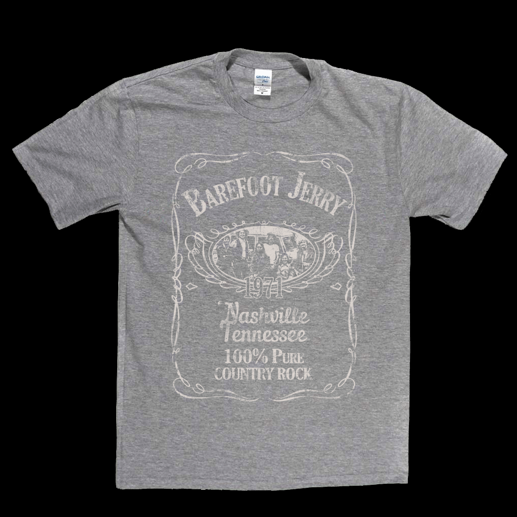 Barefoot Jerry Liquor Label T-Shirt product image 5