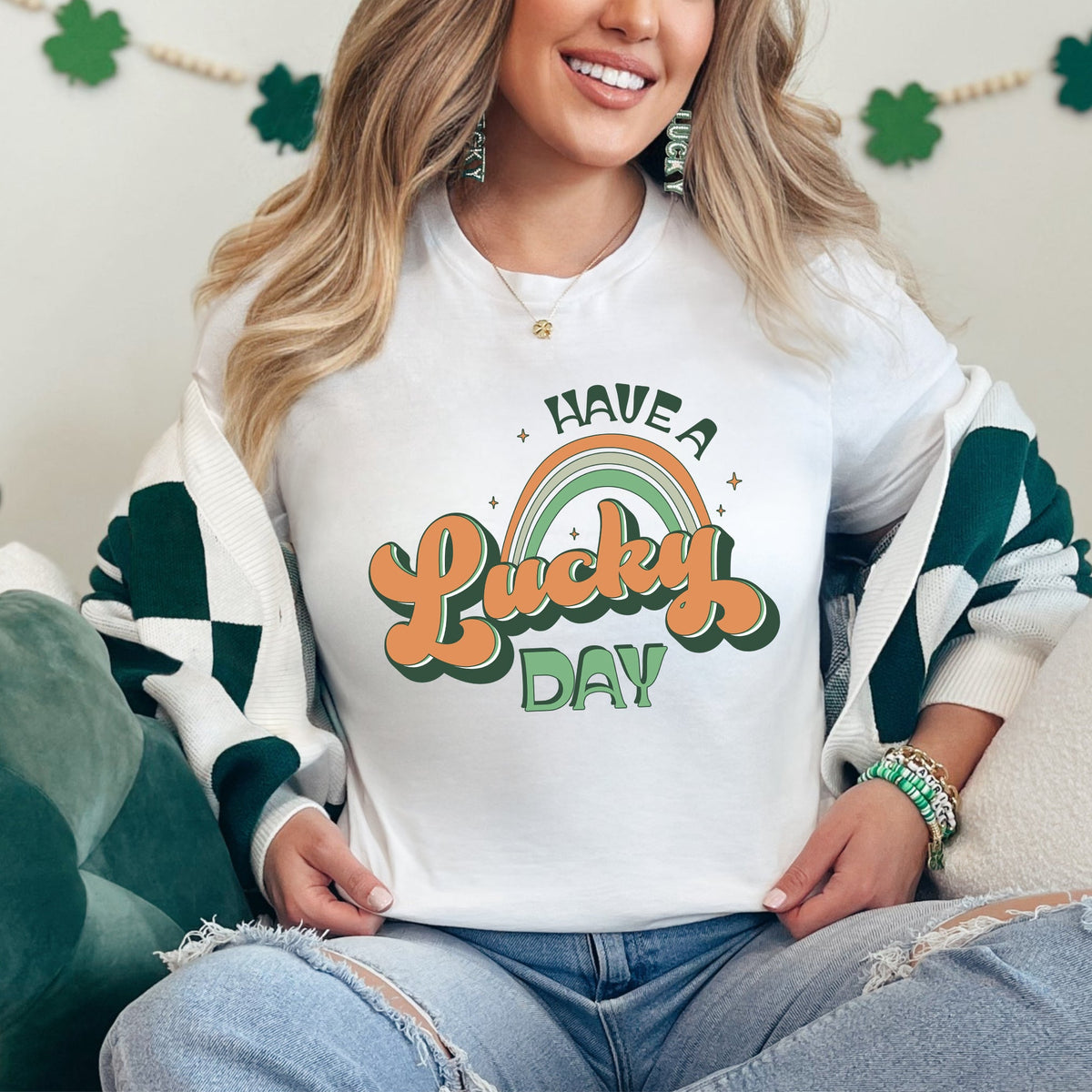 Have A Lucky Day | Short Sleeve Graphic Tee product image 1