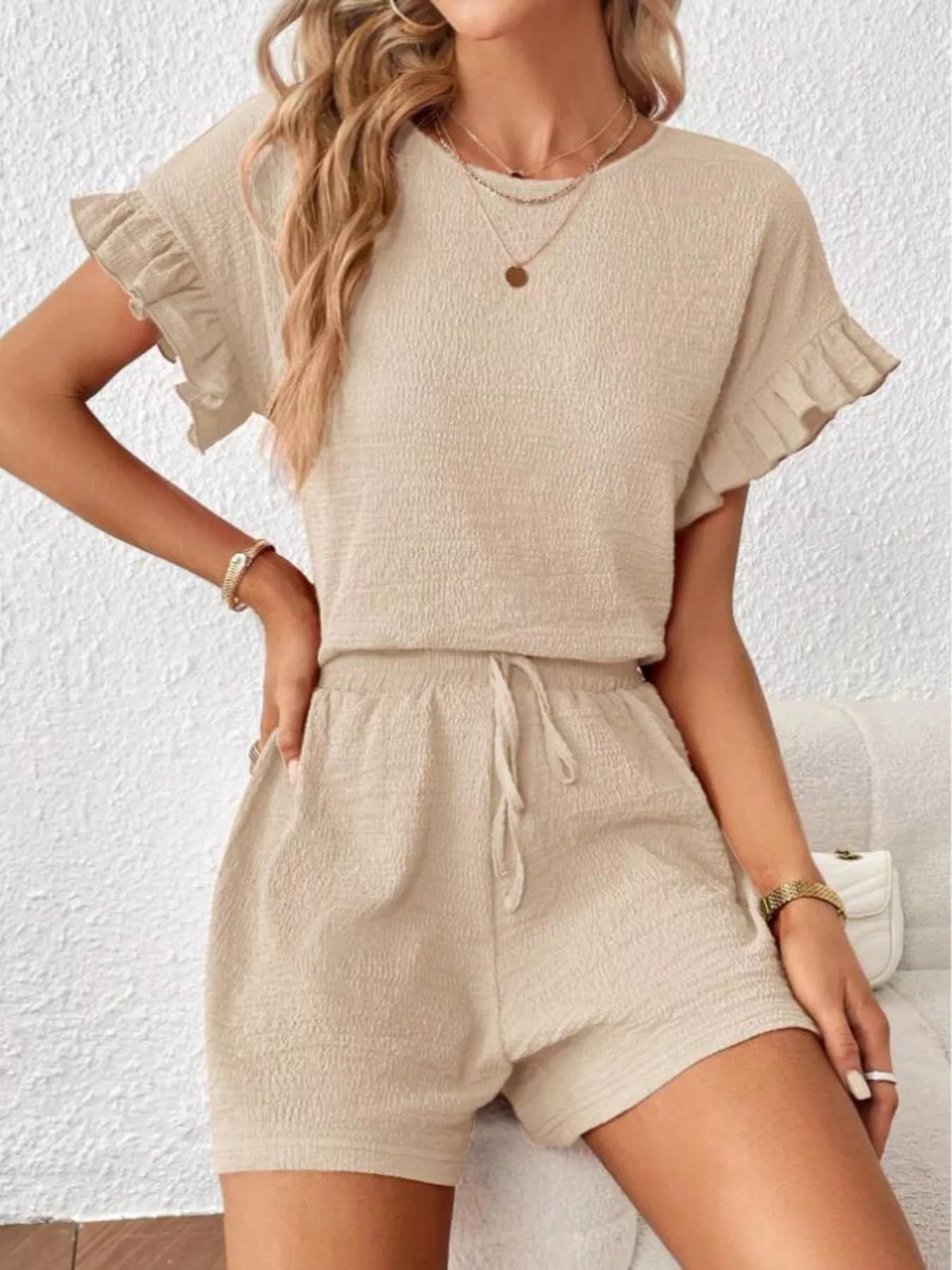 Round Neck Tee and Shorts Set product image 5