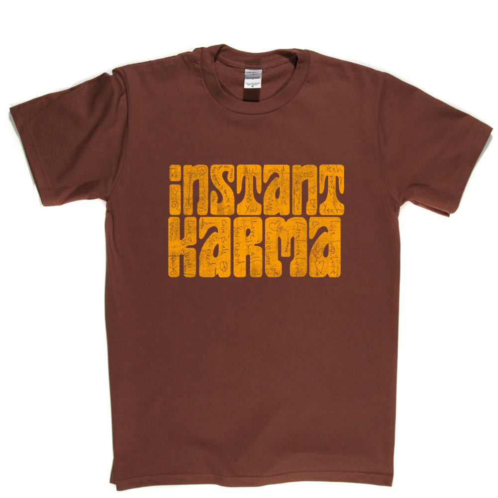 Instant Karma with Love Graffiti T-shirt product image 4