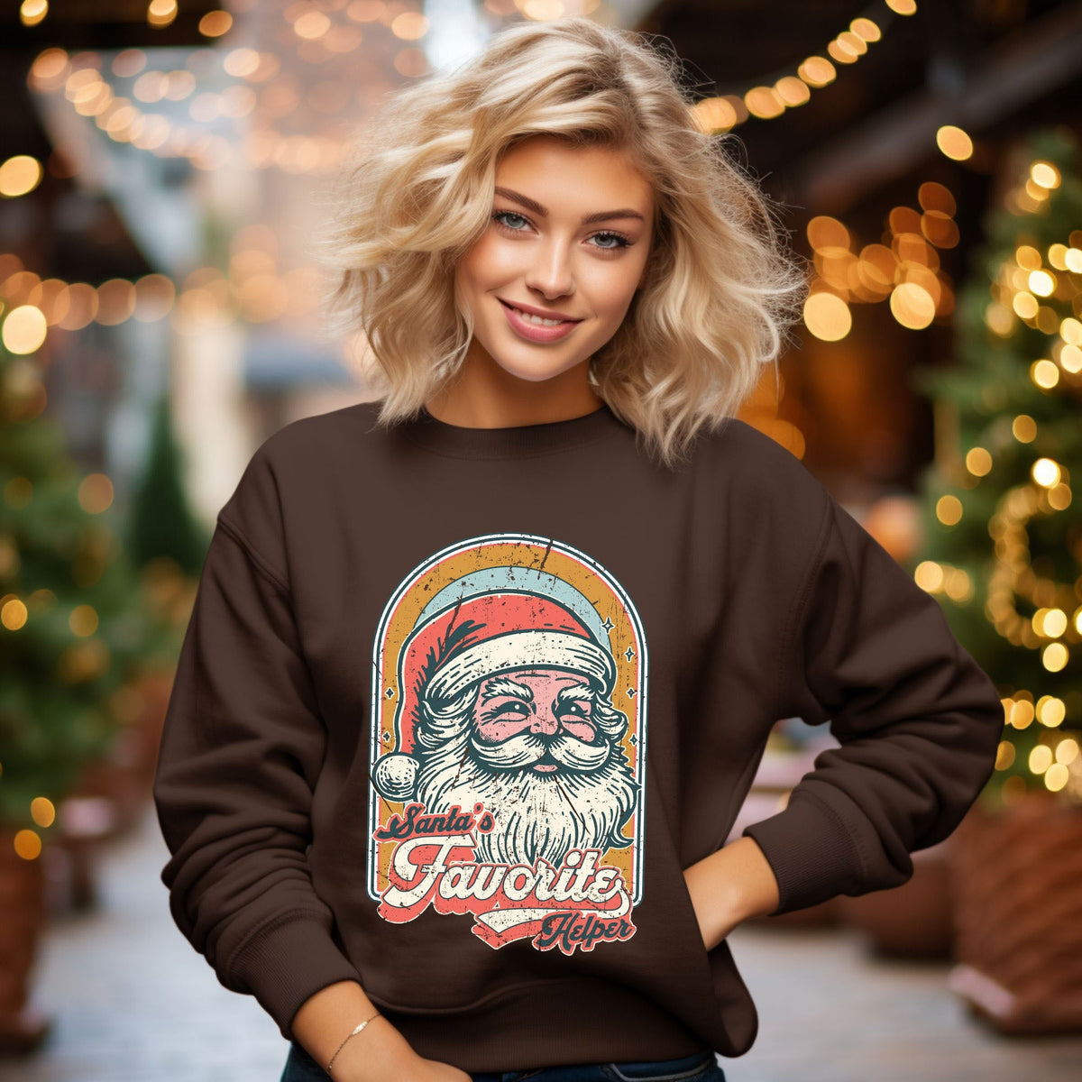 Santa's Favorite Helper | Sweatshirt product image 1