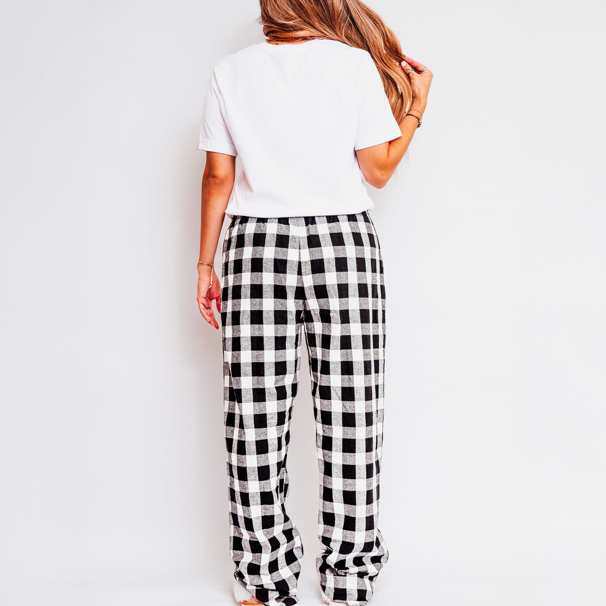 Have A Holly Jolly Christmas | Plaid Pajama Set product image 3