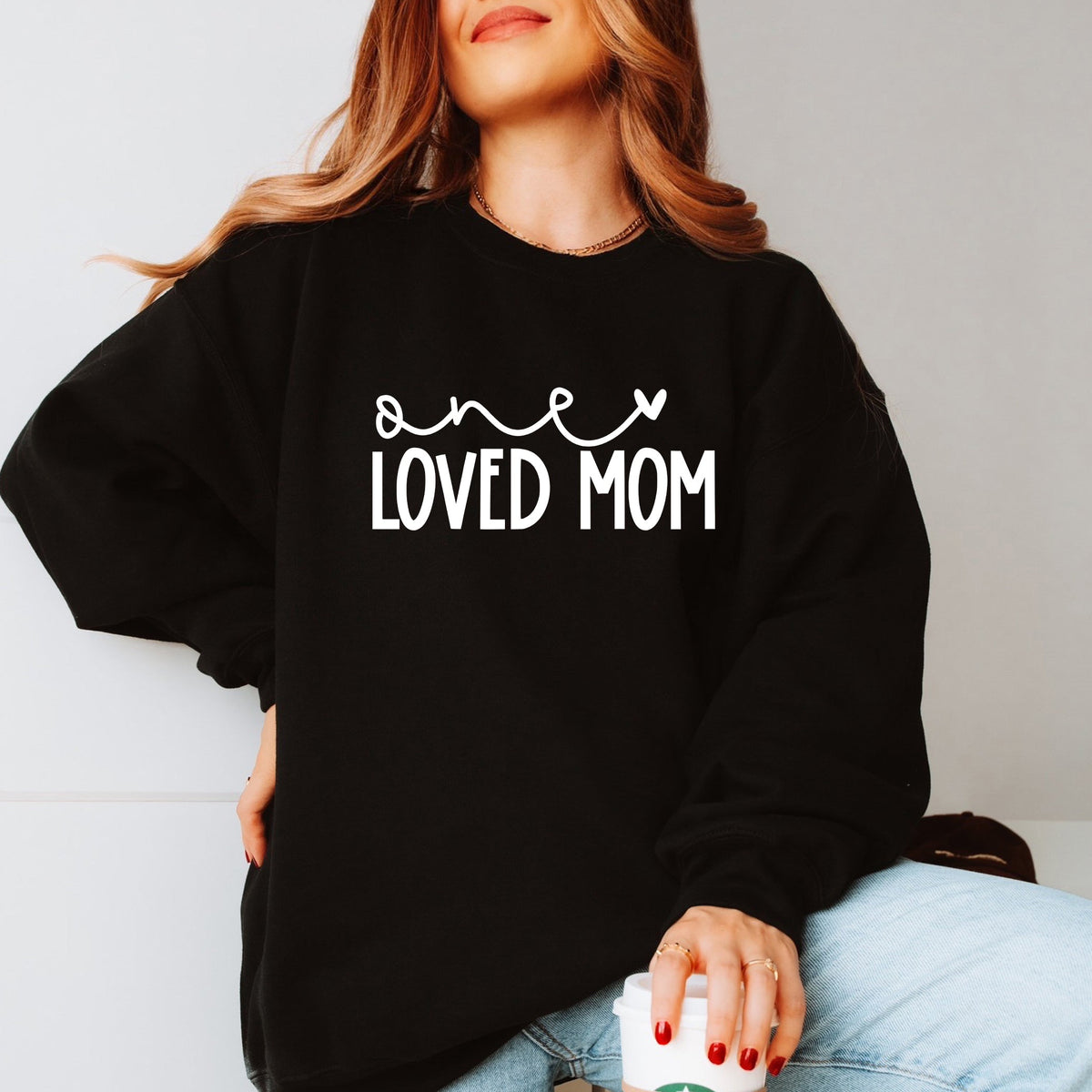 One Loved Mom | Sweatshirt product image 3