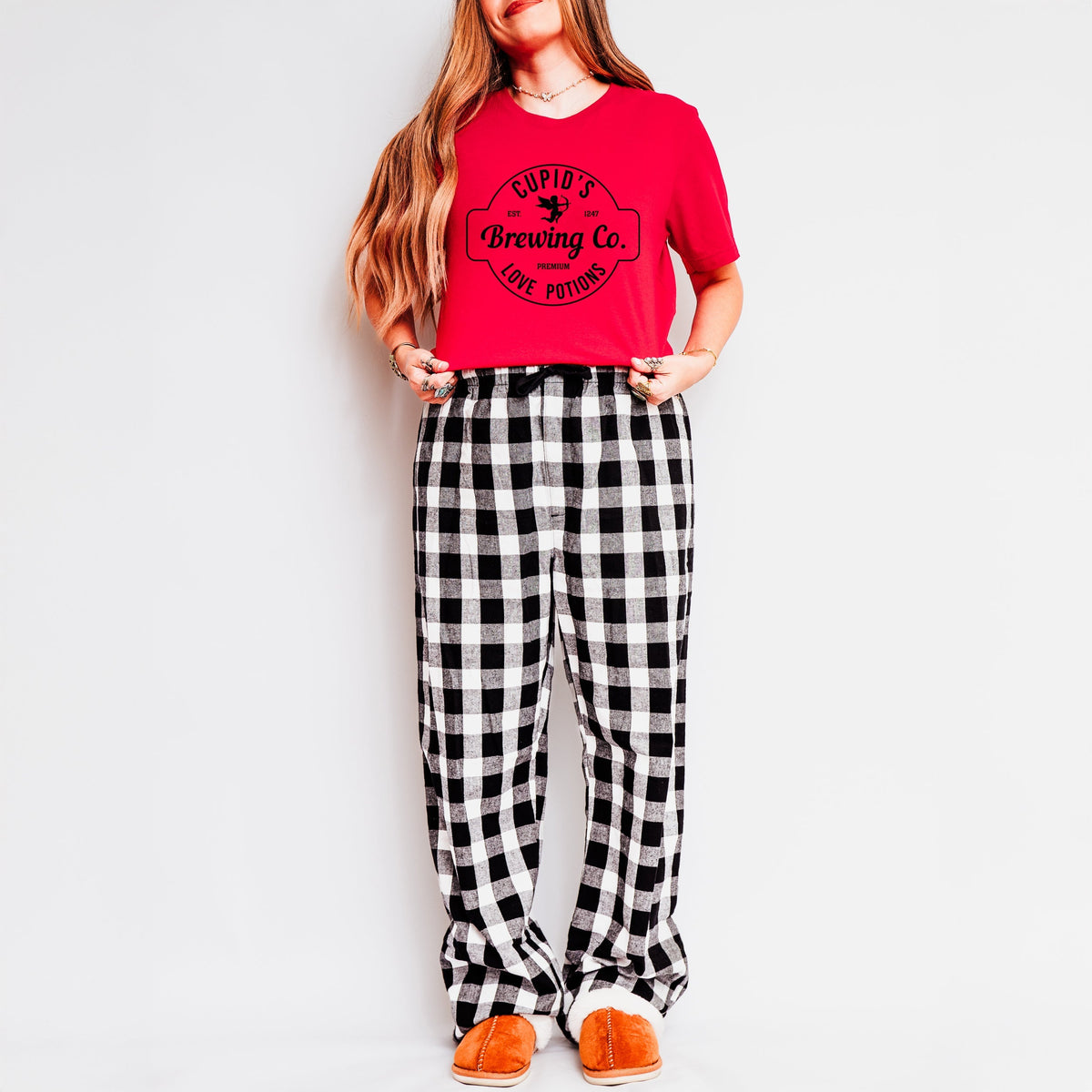 Cupid's Brewing Co. | Plaid Pajama Set product image 4