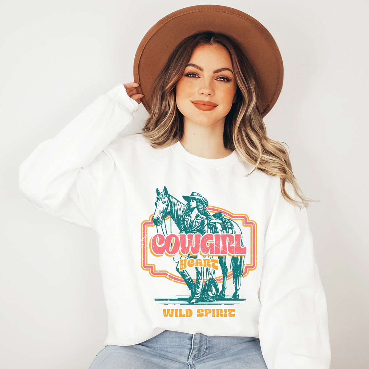 Wild Spirit Distressed | Sweatshirt product image 2