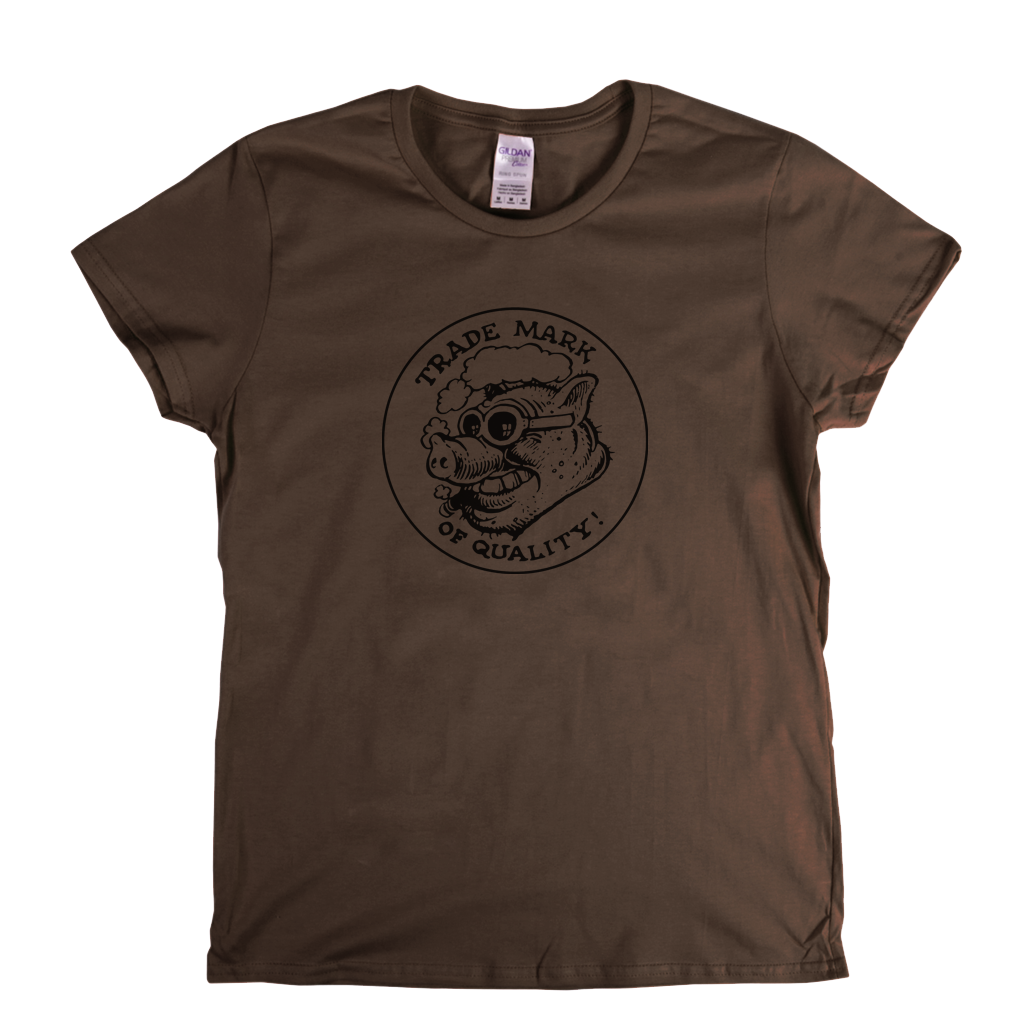 Trade Mark Of Quality Bootleg Label Womens T-Shirt product image 2