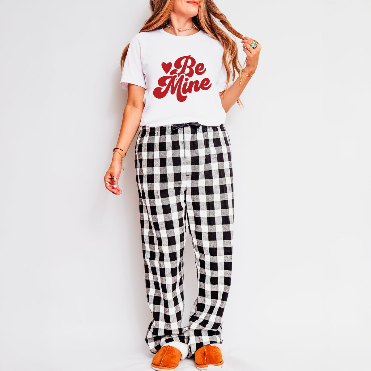 Be Mine | Plaid Pajama Set product image 1