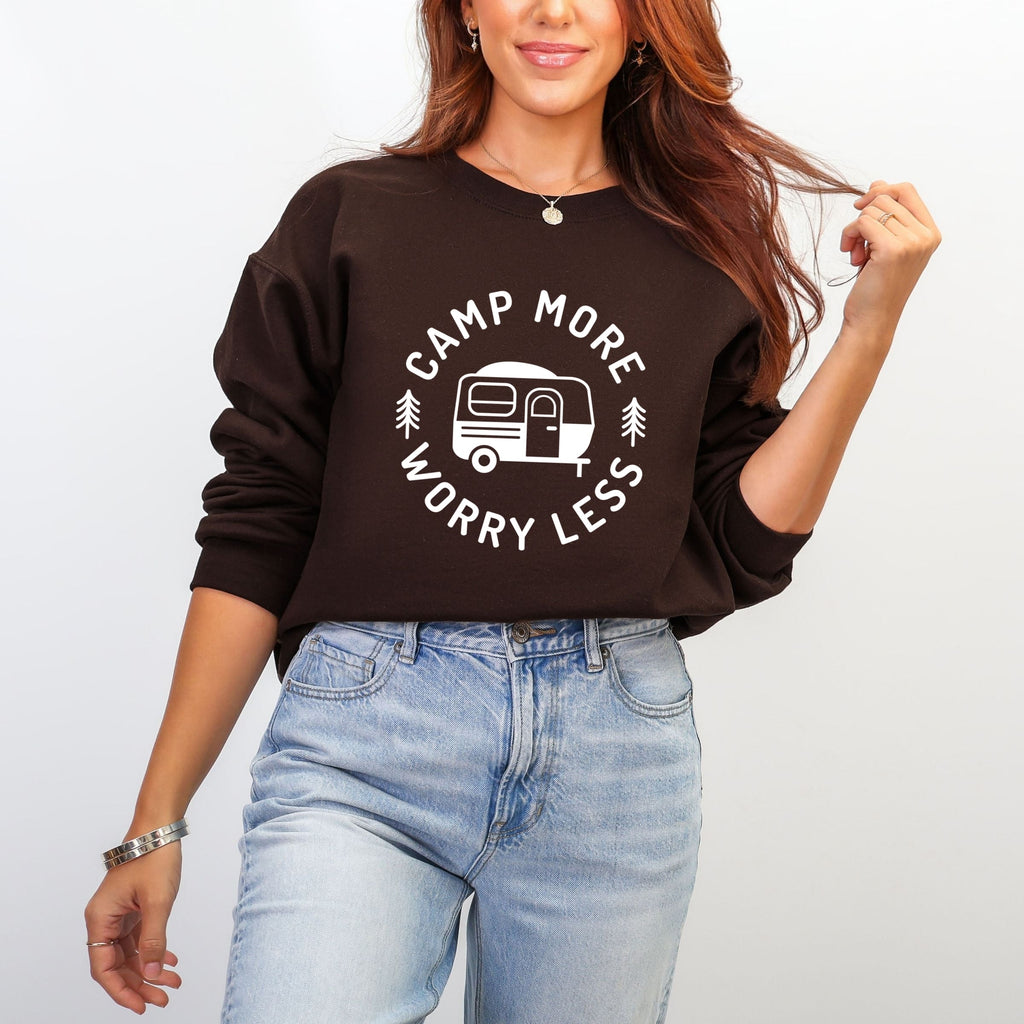 Camp More Worry Less Camper - Women's Graphic Sweatshirt product image 1