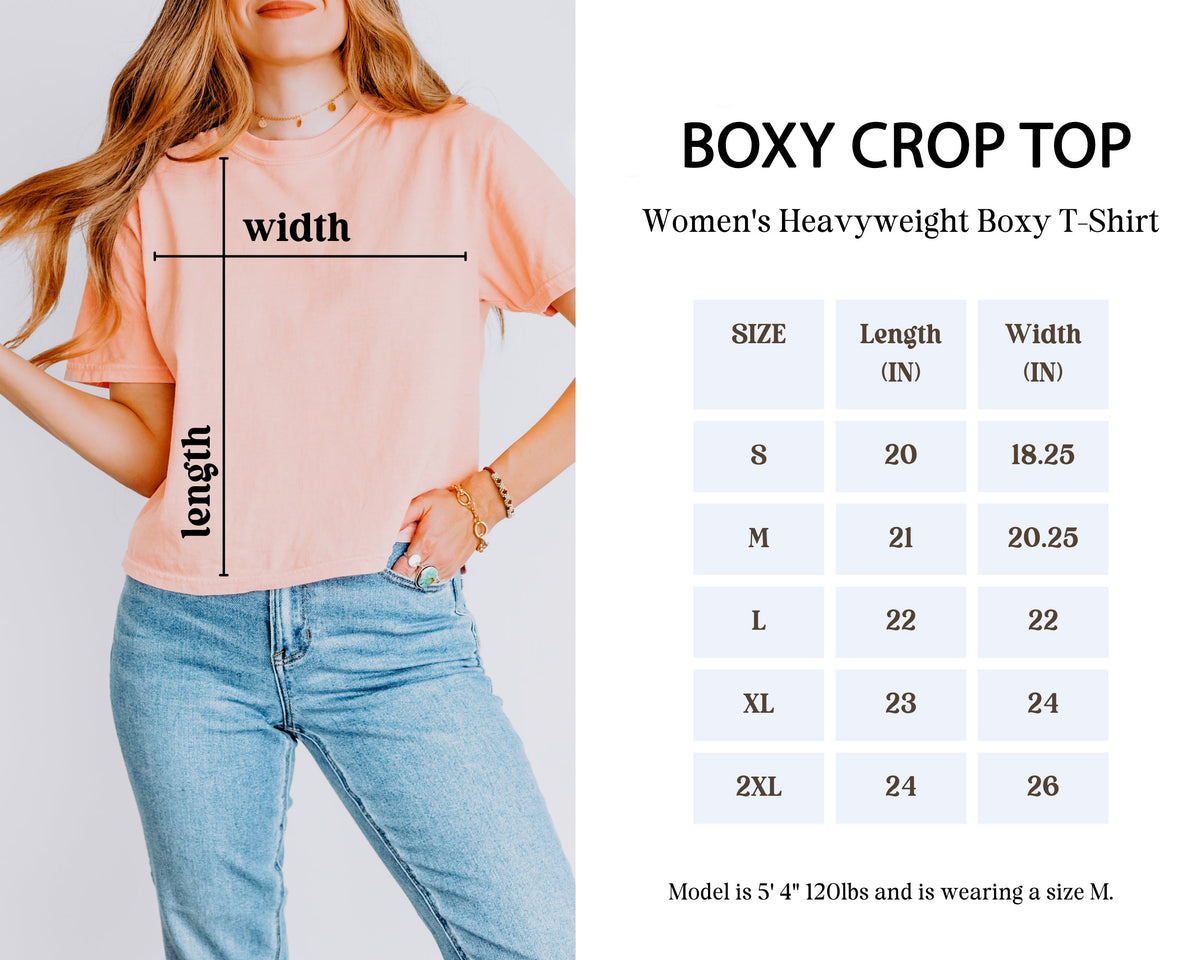 Forest Camping Badge - Women's Boxy Crop Top Graphic T-Shirt product image 11