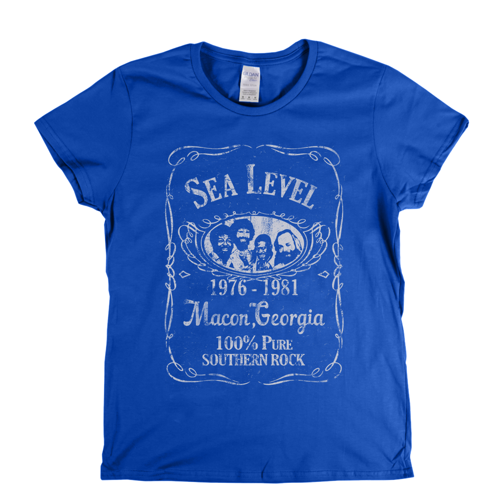 Sea Level Liquor Label Womens T-Shirt product image 4