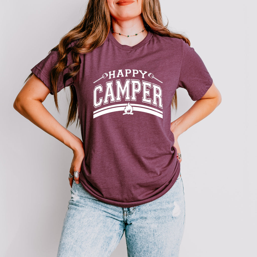 Happy Camper Fire - Women's Short Sleeve Graphic T-Shirt product image 8