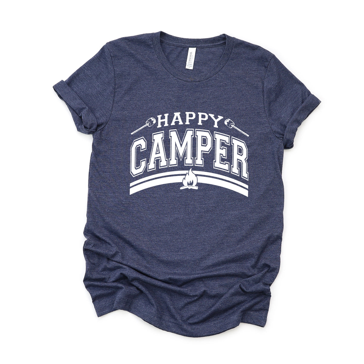 Happy Camper Fire - Women's Short Sleeve Graphic T-Shirt product image 2