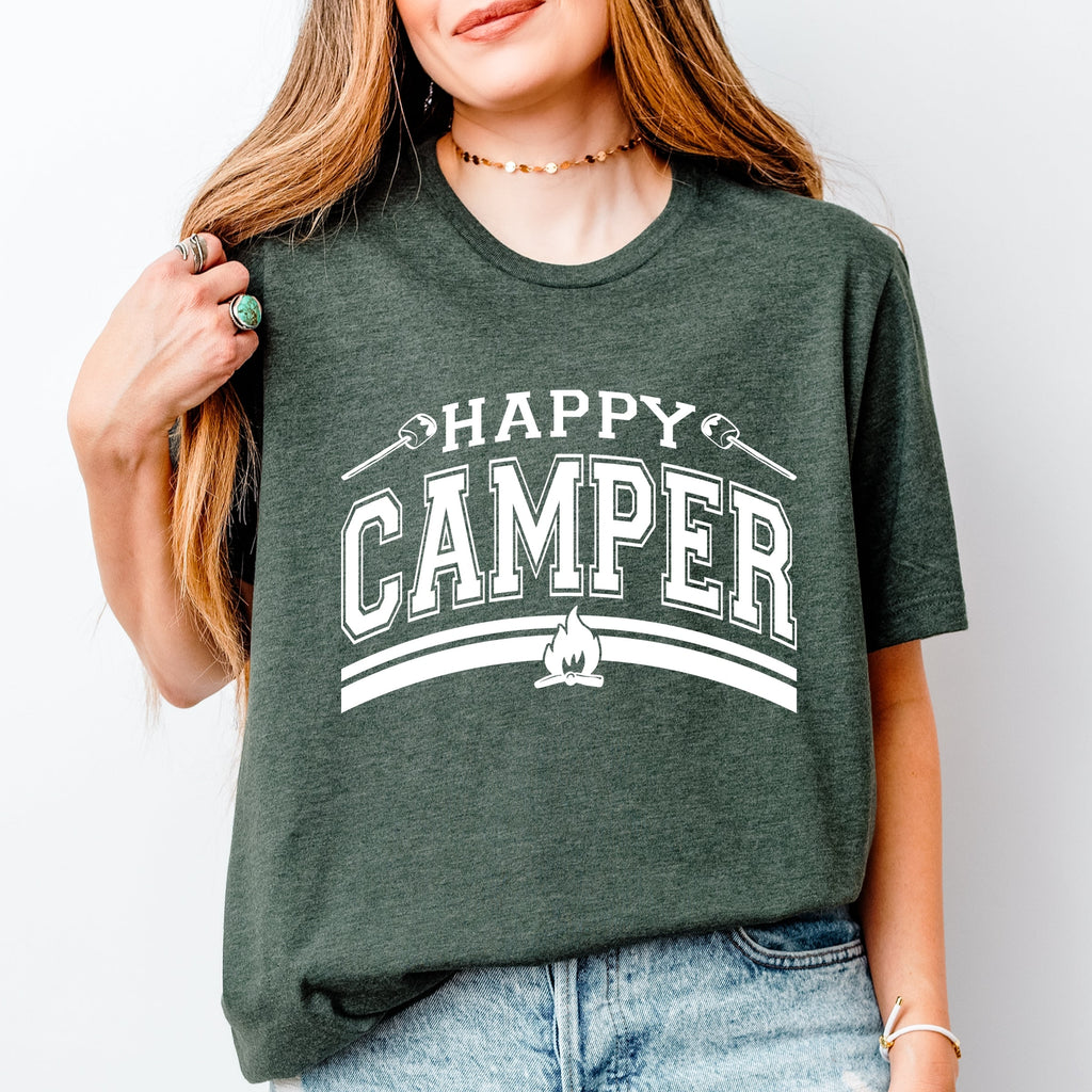 Happy Camper Fire - Women's Short Sleeve Graphic T-Shirt product image 5