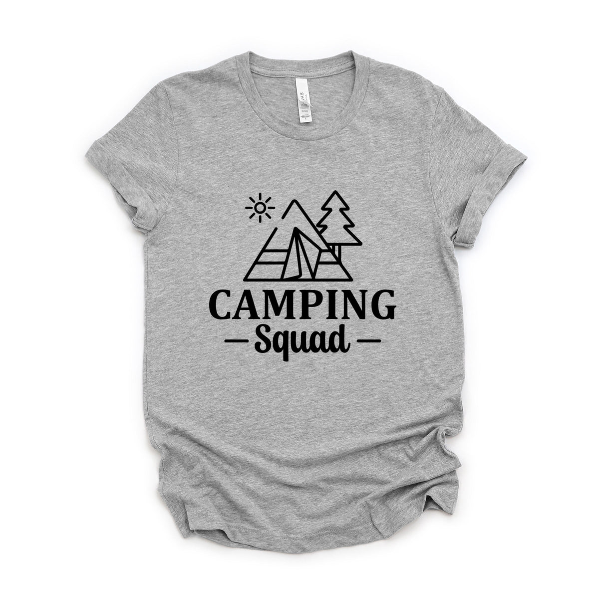 Camping Squad Tent - Women's Short Sleeve Graphic T-Shirt product image 6