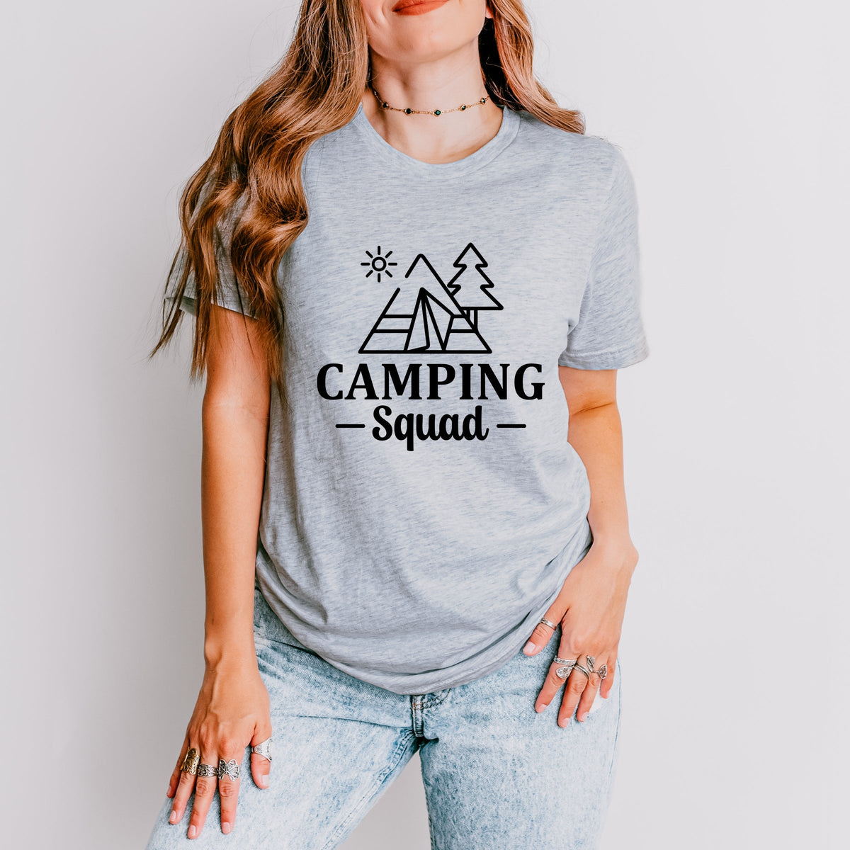 Camping Squad Tent - Women's Short Sleeve Graphic T-Shirt product image 11